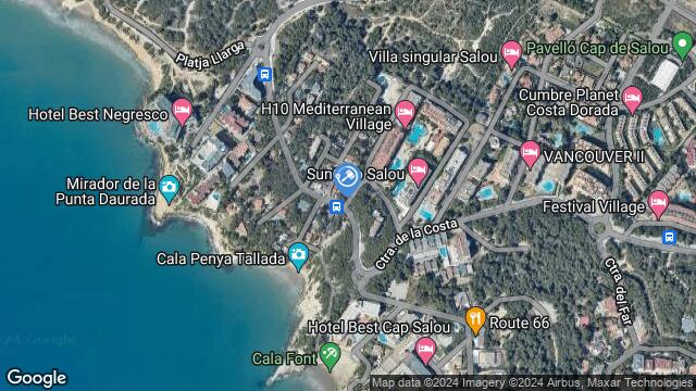 Ubicación de la subastas Subasta de vivienda en Salou