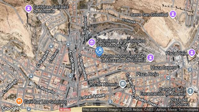 Ubicación de la subastas Subasta de vivienda en ALMERIA