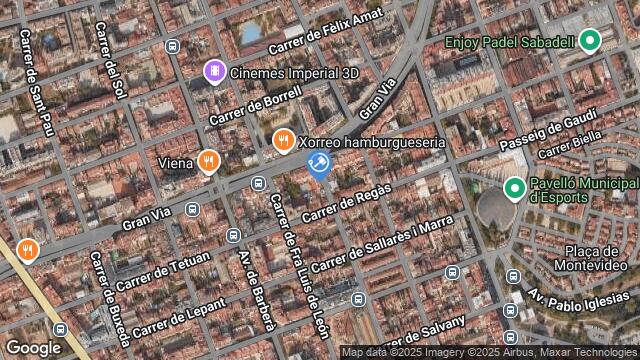 Ubicación de la subastas Subasta de vivienda en SABADELL