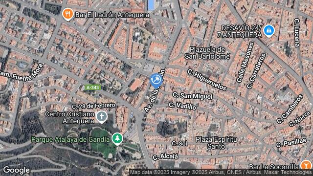 Ubicación de la subastas Subasta de vivienda en ANTEQUERA