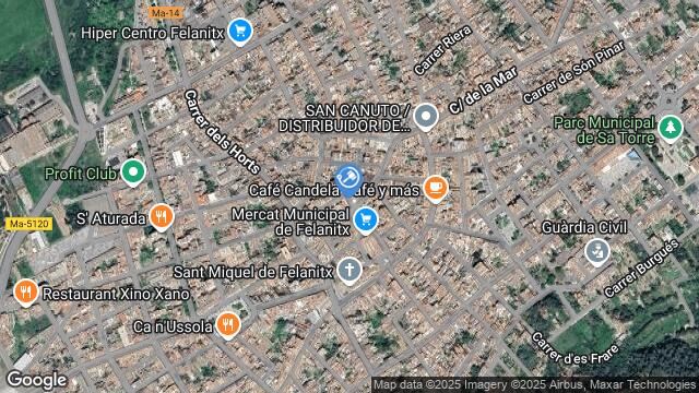 Ubicación de la subastas Subasta de local comercial en felanitx