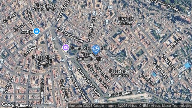 Ubicación de la subastas Subasta de garaje en GRANADA