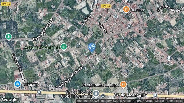 Ubicación de la subastas Subasta de vivienda en Murcia