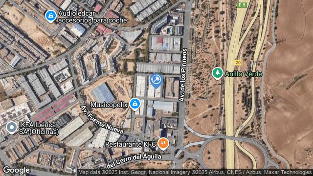 Ubicación de la subastas Subasta de garaje en San Sebastián de los Reyes