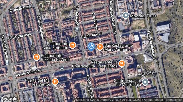 Ubicación de la subastas Subasta de garaje en TRES CANTOS