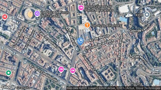 Ubicación de la subastas Subasta de local comercial en GRANADA