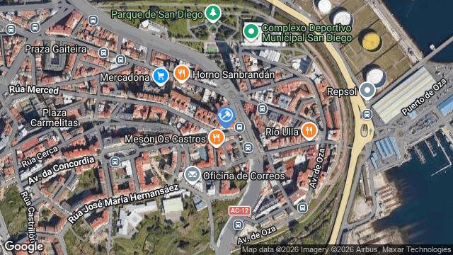 Ubicación de la subastas Subasta de av concordia ( coruÑa, a) en CORUÑA, A