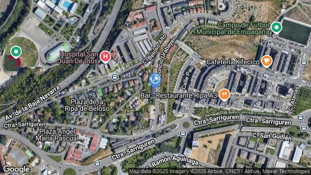 Ubicación de la subastas Subasta de vivienda en Pamplona