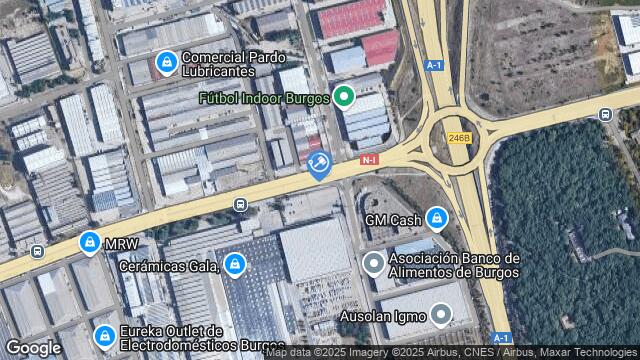 Ubicación de la subastas Subasta de nave industrial en BURGOS