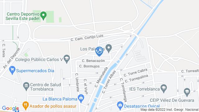 Ubicación de la subastas Subasta de solar en SEVILLA