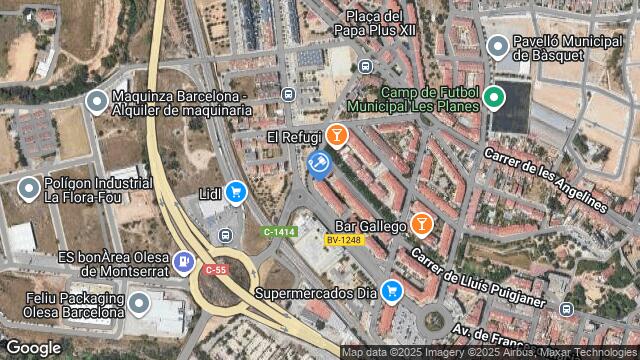 Ubicación de la subastas Subasta de vivienda en Olesa de Montserrat