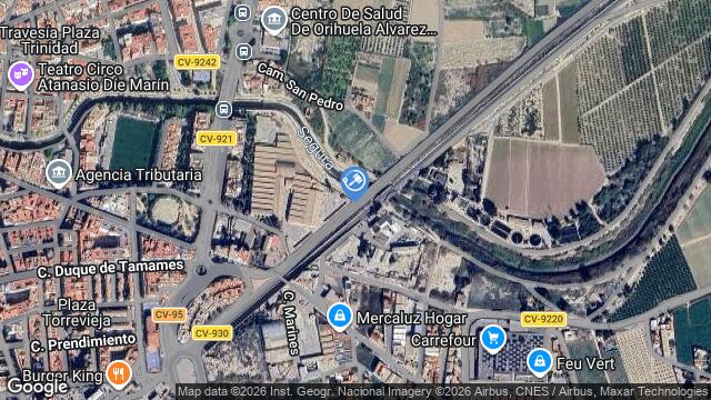 Ubicación de la subastas Subasta de pl unid actuac n3 c urb 31 b ( orihuela) en ORIHUELA