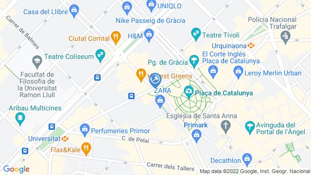 Ubicación de la subastas Subasta de solar en Barcelona