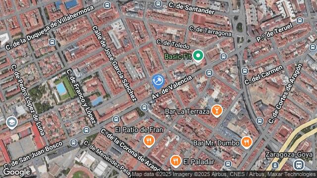 Ubicación de la subastas Subasta de trastero en ZARAGOZA