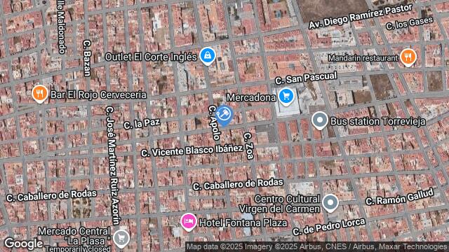 Ubicación de la subastas Subasta de vivienda en TORREVIEJA