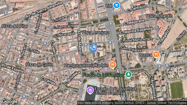 Ubicación de la subastas Subasta de paraje aljambra f24586  ( albox - almeria) en ALMERIA