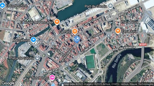 Ubicación de la subastas Subasta de vivienda en GANDIA