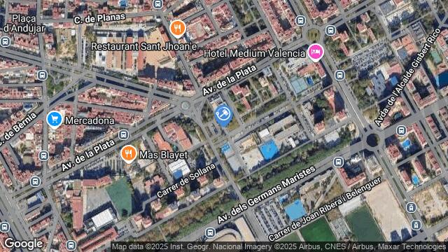Ubicación de la subastas Subasta de solar en VALENCIA