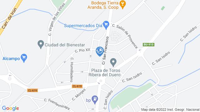 Ubicación de la subastas Subasta de trastero en ARANDA DE DUERO