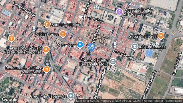 Ubicación de la subastas Subasta de cl carcagente en Castellón