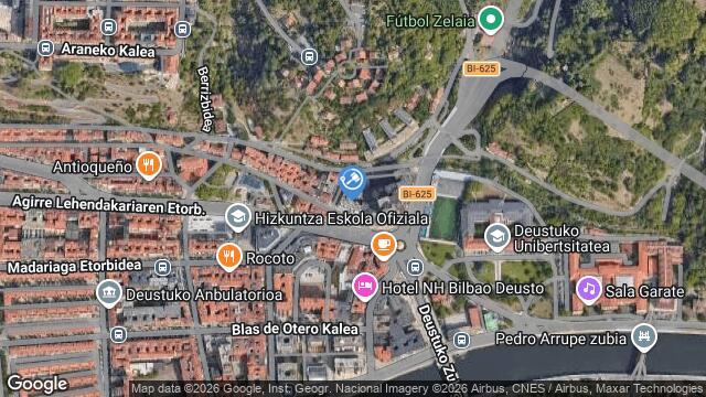 Ubicación de la subastas Subasta de vivienda en Bilbao