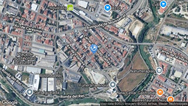 Ubicación de la subastas Subasta de vivienda en Igualada