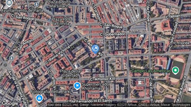Ubicación de la subastas Subasta de garaje en PARLA