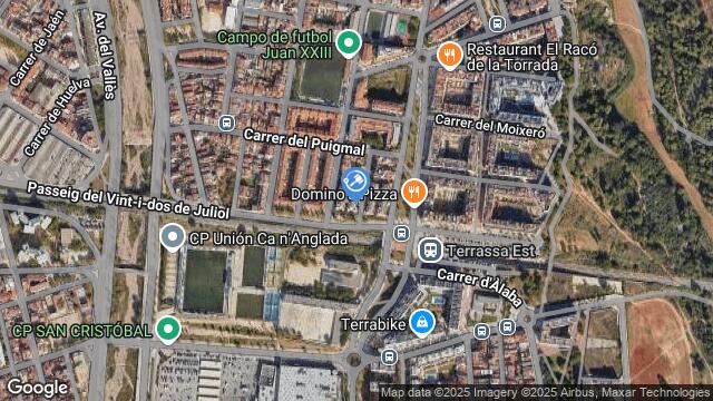 Ubicación de la subastas Subasta de vivienda en Terrassa