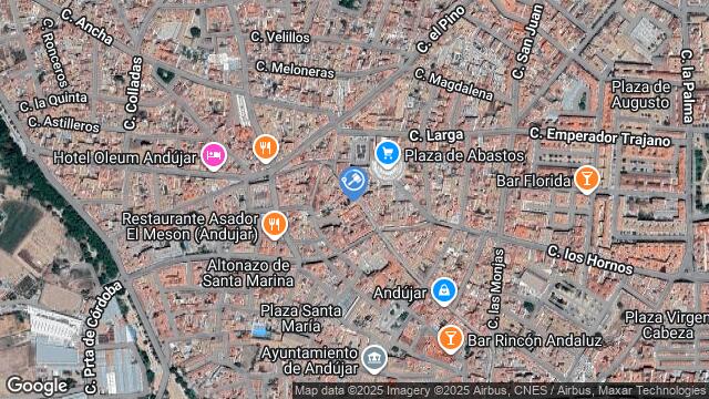 Ubicación de la subastas Subasta de vivienda en ANDÚJAR