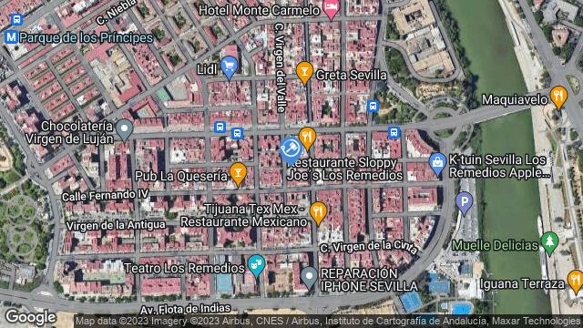 Ubicación de la subastas Subasta de garaje en sevilla