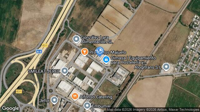 Ubicación de la subastas Subasta de nave industrial en JEREZ DE LA FRONTERA
