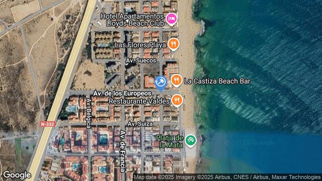 Ubicación de la subastas Subasta de garaje en TORREVIEJA