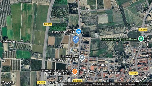 Ubicación de la subastas Subasta de vivienda en FORMENTERA DEL SEGURA