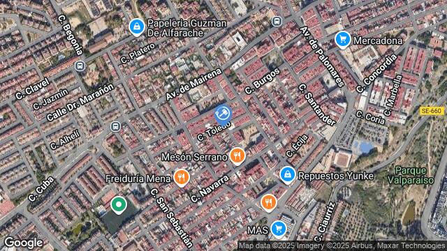 Ubicación de la subastas Subasta de vivienda en Mairena del Aljarafe