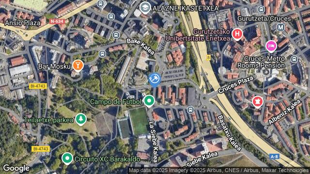 Ubicación de la subastas Subasta de vivienda en Barakaldo