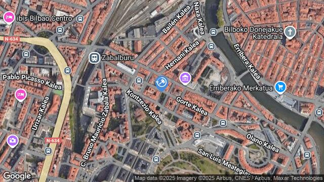 Ubicación de la subastas Subasta de local comercial en BILBAO