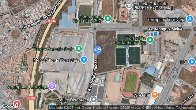 Ubicación de la subastas Subasta de vivienda en TORREVIEJA
