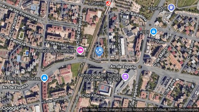 Ubicación de la subastas Subasta de cl lerida ( fuenlabrada) en FUENLABRADA