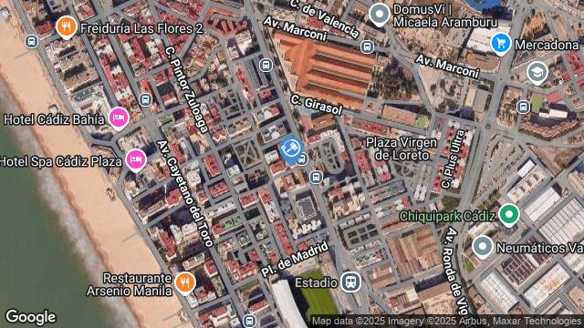 Ubicación de la subastas Subasta de vivienda en CADIZ