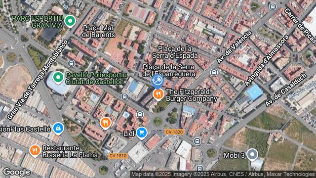 Ubicación de la subastas Subasta de garaje en Castellón