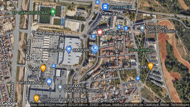 Ubicación de la subastas Subasta de vivienda en Terrassa