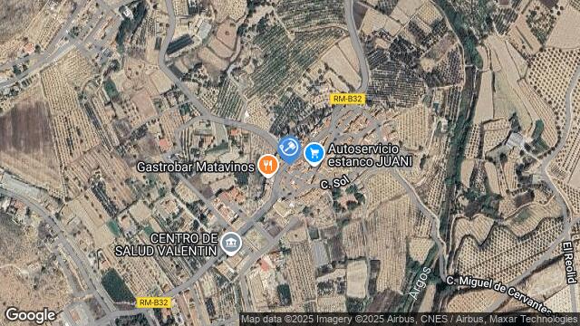 Ubicación de la subastas Subasta de finca rústica en Calasparra