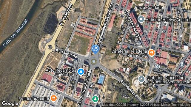 Ubicación de la subastas Subasta de vivienda en HUELVA