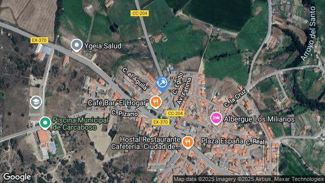 Ubicación de la subastas Subasta de finca rústica en CARCABOSO