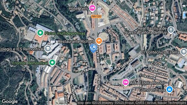 Ubicación de la subastas Subasta de vivienda en Estella