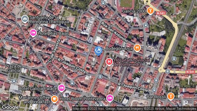 Ubicación de la subastas Subasta de garaje en PONTEVEDRA