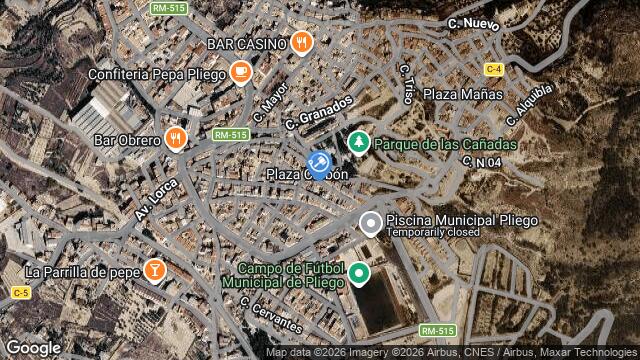 Ubicación de la subastas Subasta de paraje olivar  ( pliego - murcia) en MURCIA