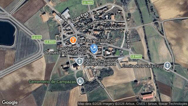 Ubicación de la subastas Subasta de vivienda en CAMPAZAS