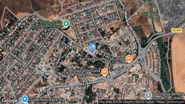 Ubicación de la subastas Subasta de solar en Palomares del Rio