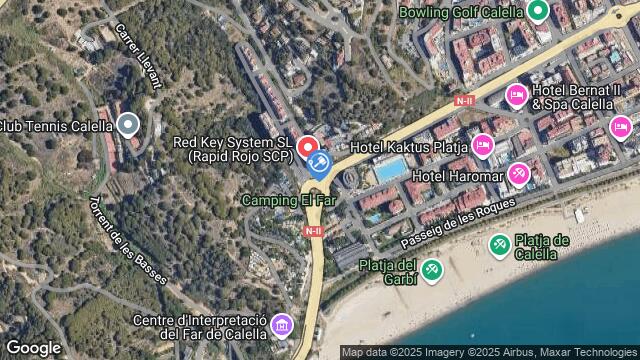 Ubicación de la subastas Subasta de solar en Calella